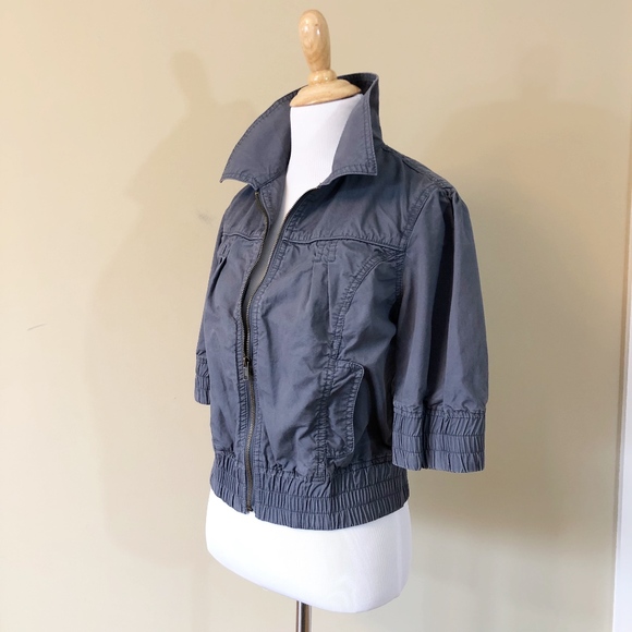 ⭐️SALE 2/$20 3/$25 F21 | 3/4 sleeve bomber jacket - Picture 2 of 8